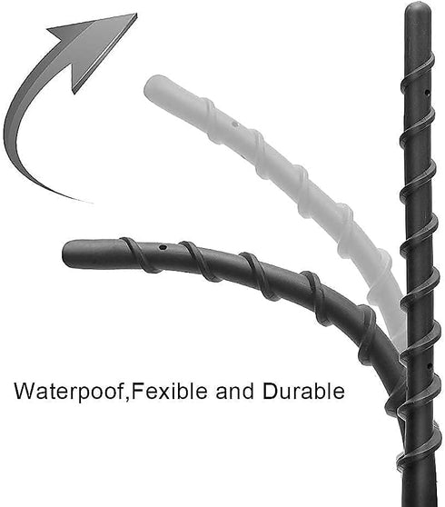VOFONO 13 Inch Antenna for Jeep Wrangler Gladiator 2007-2025, Short Antenna for JL JK Rubicon Sahara Sport Accessories