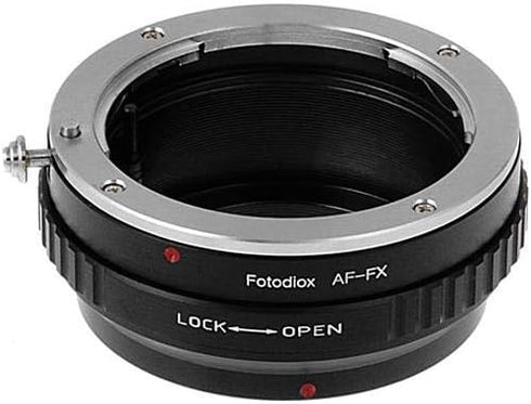 Fotodiox Lens Mount Adapter for Sony Alpha A-Mount and Minolta AF DSLR Lens on Fuji X-Mount Cameras
