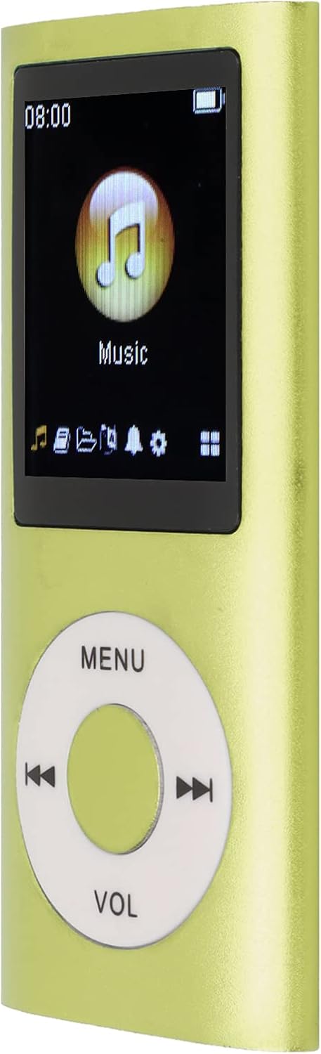 VELATEMOR Portable MP3 Music Player, 8H Playtime Mini MP3 Player, Lossless Sound Slim