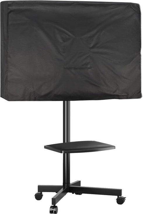 Andacar Mobile TV Stand Cover for 55 Inch Mobile TV Cart, Waterproof &