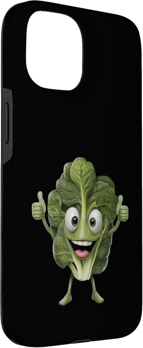 Spinach Smiling Design 15 Spinach Smiling Case for iPhone