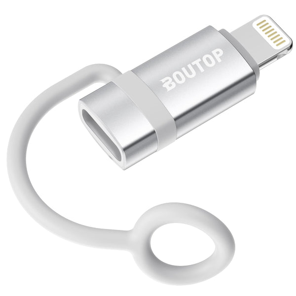 MFi Certified USB C to Lightning Adapter, Type C to Lightning Adapter for 36W PD Fast Charging Compatible with iPhone