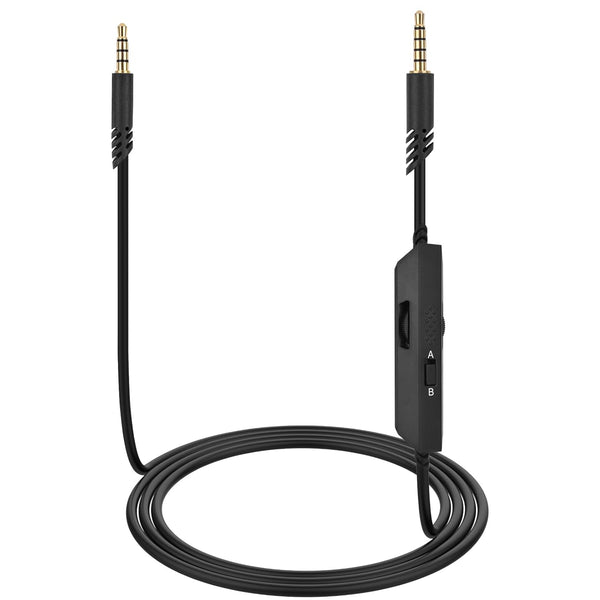 A50 Headset Cord with Inline Mute & Volume Control, Compatible with Astro A10, A30, A40TR, A40, A50 Headsets