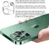 2X Set/6 PCS Back Rear Camera Lens Glass Replacement Kit for iPhone 13 Pro / 13 Pro Max + Repair Tools