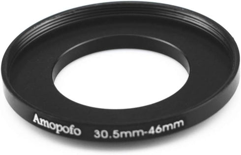 30.5mm to 46mm Camera Filters Ring, Compatible with 30.5mm Camera Lenses, 46mm UV CPL Filter Accessory