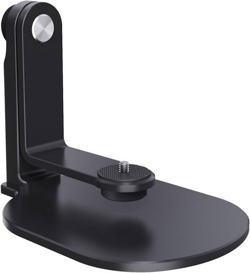 jiahesuw Projector Stand, 360Rotating and Tilt Adjustable Desktop Projector Holder for Indoor/Outdoor Video