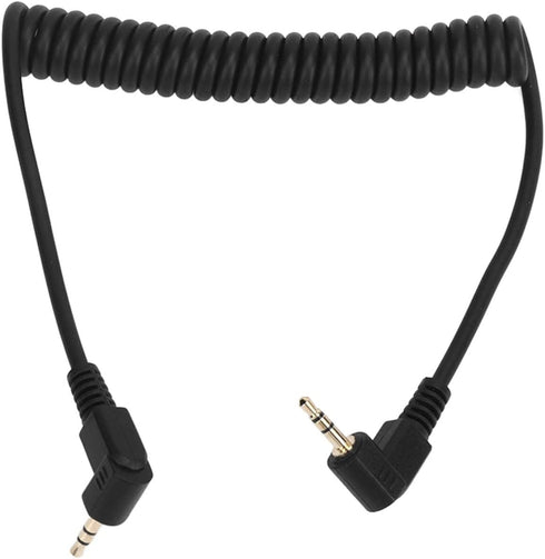 2.5mm CB2 3.3ft 2.5mm 100cm Camera Remote Control Shutter Release Cable Cord, to Male Flash PC Sync Cable, Compatible
