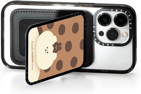 CASETiFY Snappy Card Holder Stand Compatible with MagSafe - Bubble Tea