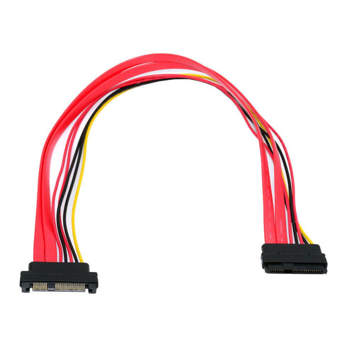 chenyang SFF-8482 Extension Cable, 29Pin Male to Female, 0.5m