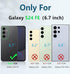 OtterBox S24 Samsung Galaxy FE (Only) - Defender Series Case - Get Your Greens - Case Only - Rugged & Durable