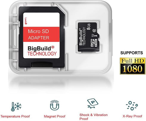 8GB Ultra Fast microSDHC Memory Card 80MB/s for Amazon Fire 7, 8, 10, Plus, Kids Edition, HD Edition Tablet