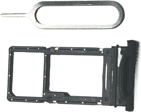 zhxchzhi Active5 5G SM-X306 SIM Card Tray SD Card Tray Holder Slot+pin Compatible with Samsung Galaxy Tab Parts Black