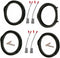 TEAMWILL 2 Pairs Car Speaker Adapter Board and Wiring Harness Connector for Honda-Civic 6.5"