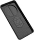 Compatible with Honor X50 5G Bracket Shell and Honor X9b 5G Case, with Slide Camera Lens Cover, Black