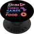 Anime Video Games & Food Gamer PopSockets Standard PopGrip