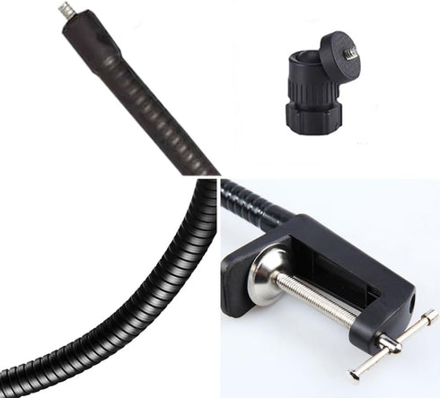 Etubby 27" C925X, C922, C930e, C930, C920, C615, (1/4" Webcam Stand Holder Adjustable Gooseneck Desktop Camera Desk