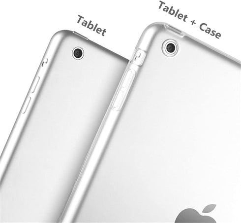 iCoverCase for iPad Mini 1/2/3 Clear Case - Ultra-Thin Transparent Soft TPU Back Cover