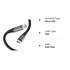 AGVEE 6ft USB-C OTG to Micro USB Cable (2 Pack) - Braided Charger for Samsung Galaxy, LG, PS4, Xbox, Android - Dark Gray
