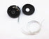 Honbay 6pcs 6V CR2032 Round Coin Button Cell Battery Holder Socket with On/Off Switch