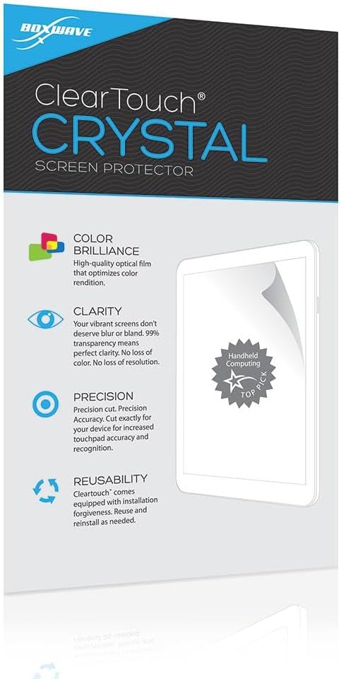 BoxWave Screen Protector for Canon PowerShot S90 - ClearTouch Crystal, HD Film Skin to Shield Against Scratches