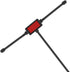 DORHEA 3 FM Dipole Antenna Adhesive Mount with Connector Adapters for TV Radio Home Stereo Receiver Indoor Music System