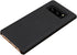 Samsung Galaxy Note 8 Mirror Case - Plating PC Smart Clear View Window Flip Stand Cover, Black