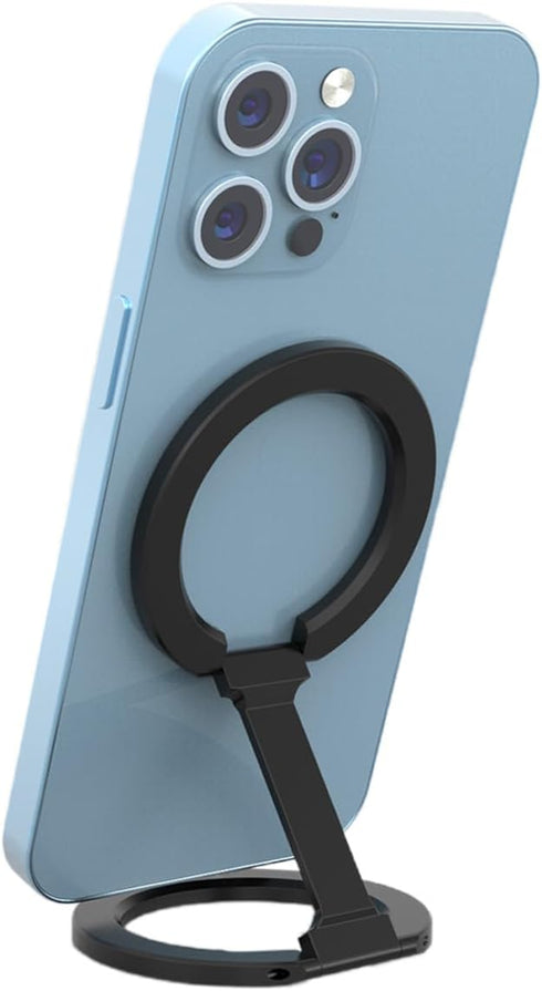 Rimyam Magnetic Phone Ring Holder for MagSafe 360Rotation Finger Grip Stand Adjustable Cellphone