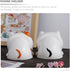 OUNONA 4.52X4.33X4.01In Cat Phone Stand for Desk Cute Desktop Mobile Phone Holder with Amplifying Bracket Multi-Purpose