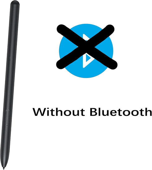 2 Pack Mystic Black Galaxy Tab S7 FE S Pen Replacement Stylus Pen for Samsung Galaxy Tab S7, Tab S7 FE SM-T730, SM-T733, SM-T736B Touch Pen (Without Bluetooth)