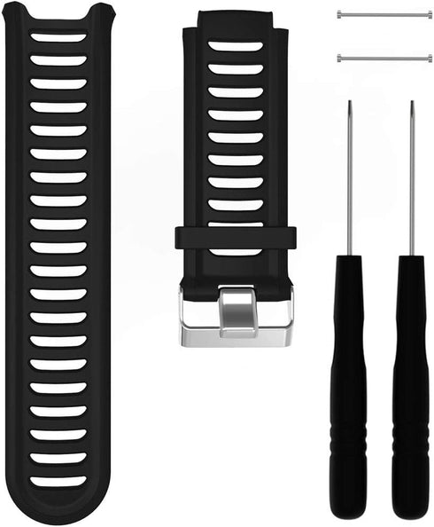 Band for Garmin Forerunner 910XT, Soft Silicone Replacement Watch Band Strap, Fits 6.0 inches-8.1 inches Wrist