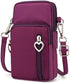 Small Crossbody Bag Case, Cell Phone Shoulder Purse Wallet Armband for iPhone 13 14 15 Pro, Galaxy S23 S24 S22 S21