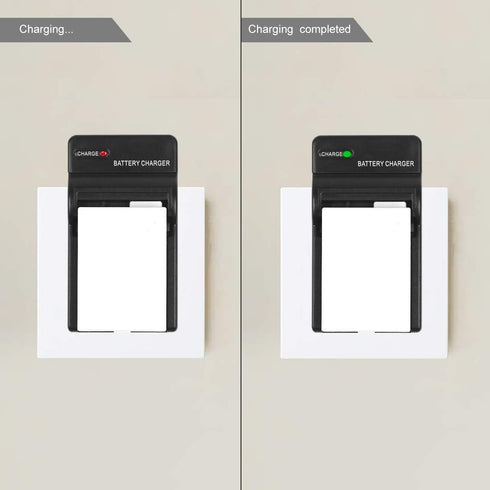 LP-E8 Battery Charger for Canon LC-E8, Canon EOS Rebel T2i, T3i, T4i, 550D, 600D, 650D, 700D & More