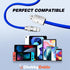 chubbycable Chubby 2.0 Fast Charging Cable Durable Soft Silicone USB C Cable 240W Extra Thick Phone Charger Cord,