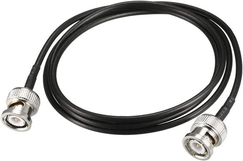uxcell BNC Male to Male Coaxial Jumper Cable, 50 ohm, 3 feet RG174