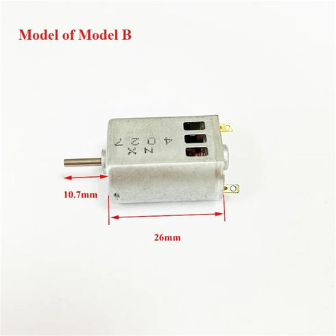 ATNVSE FK-131SH 3.7V 4.2V 7.4V 1Pcs(Model (131 Mini Carbon Motor DC High Speed with Cooling Hole DIY RC Toy Car Boat