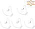 Replacement Acoustic Tube with Connector Compatible with Motorola Kenwood Surveillance Kit Earpiece Headset (5 Packs)