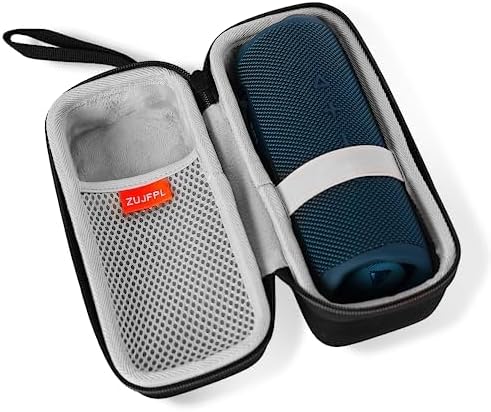 EVA Hard Case for JBL Flip 6, Flip 5 Waterproof Portable Bluetooth Speaker, Fit for JBL Flip 4 (Grey)