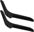 THUVIJDN Black Tv Base Stand Replacement Feet Pedestal Televisions Legs Mounts Smart Tvs Table Top Desktop Universal Pp