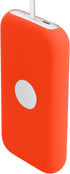 kwmobile Case for Apple Vision Pro Battery Case, Silicone Holder Protective Cover in Orange