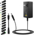 SHNITPWR 48W Universal Power Supply: Adjustable 9V 12V 15V 17V 19V 20V 24V AC/DC Adapter with 5.5x2.5mm Tip, 100V-240V