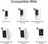 Wall Mount for Ring Indoor Cam (1st Gen) and Ring Stick Up Cam - 360 Degree Adjustable Mount Bracket for Security