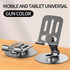 Generic 360 17 16 Universal Metal Cell Phone Stand, Multi-Angel Adjustable Rotation Non-Slip Metal Phone Stand