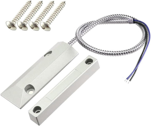 Rolling Door Contact Magnetic Reed Switch Alarm with 3 Wires for N.O./N.C. Applications OC-55