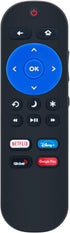 Replacement Remote Control for RCA ROKU TV Models RTR4060-W, RTRQ6522-US, RTRU5527-W, RTRU6527-US, RTRQ5522-US
