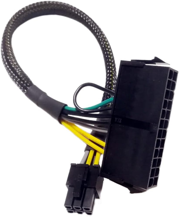 Dell Motherboard 24 Pin to 6 Pin ATX PSU Power Adapter Cable for 6 Pin Port, 13.3-inch (34cm)