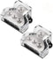 3 Way Power Distribution Block, 1x 0 Gauge In / 3X 4 Gauge Out, Amp Power Ground Distributor, 2 Pack