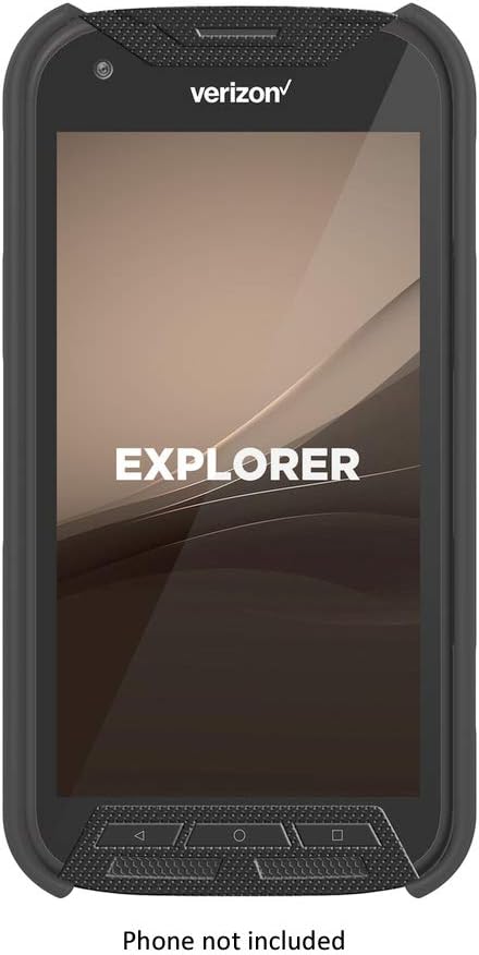 Hard Shell Case for Kyocera DuraForce PRO E6810, E6820, E6830 - Black Compatible Protection