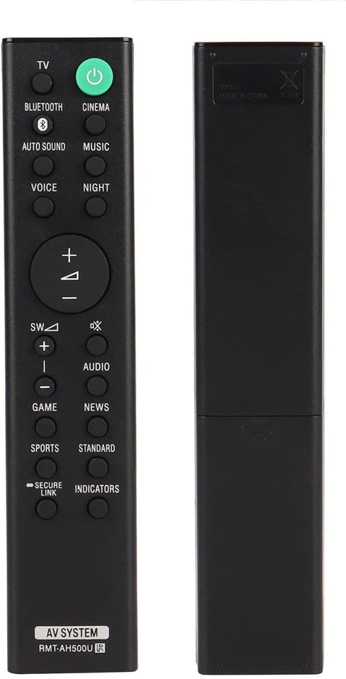 Smartby RMT-AH500U Remote Control Compatible with Sony Soundbar & AV System