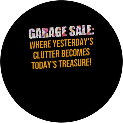 Thrifting Yesterday's Clutter Today's Treasure Junk Market PopSockets Standard PopGrip