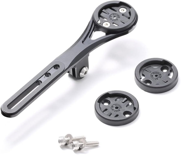 Aero Integrated Handlebar Out Front Combo Mount for Garmin Edge, Wahoo, Bryton Rider, Compatible with Canyon